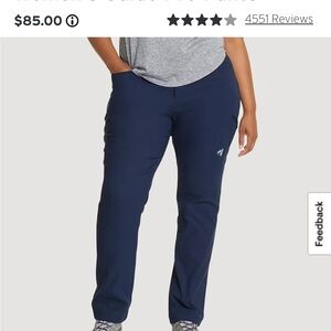 Eddie Bauer Women's Guide Pro Pants Purple/Plum Size 18W